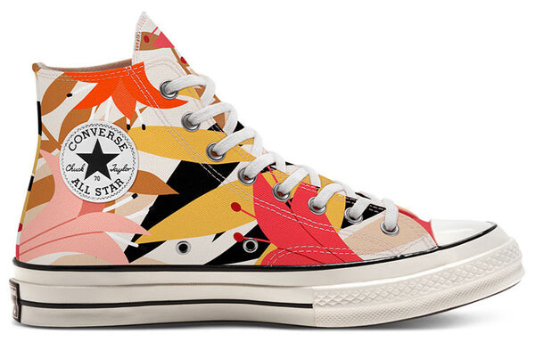 Кроссовки chuck 70 high 'vintage floral - multi-color' Converse, белый — фото 2
