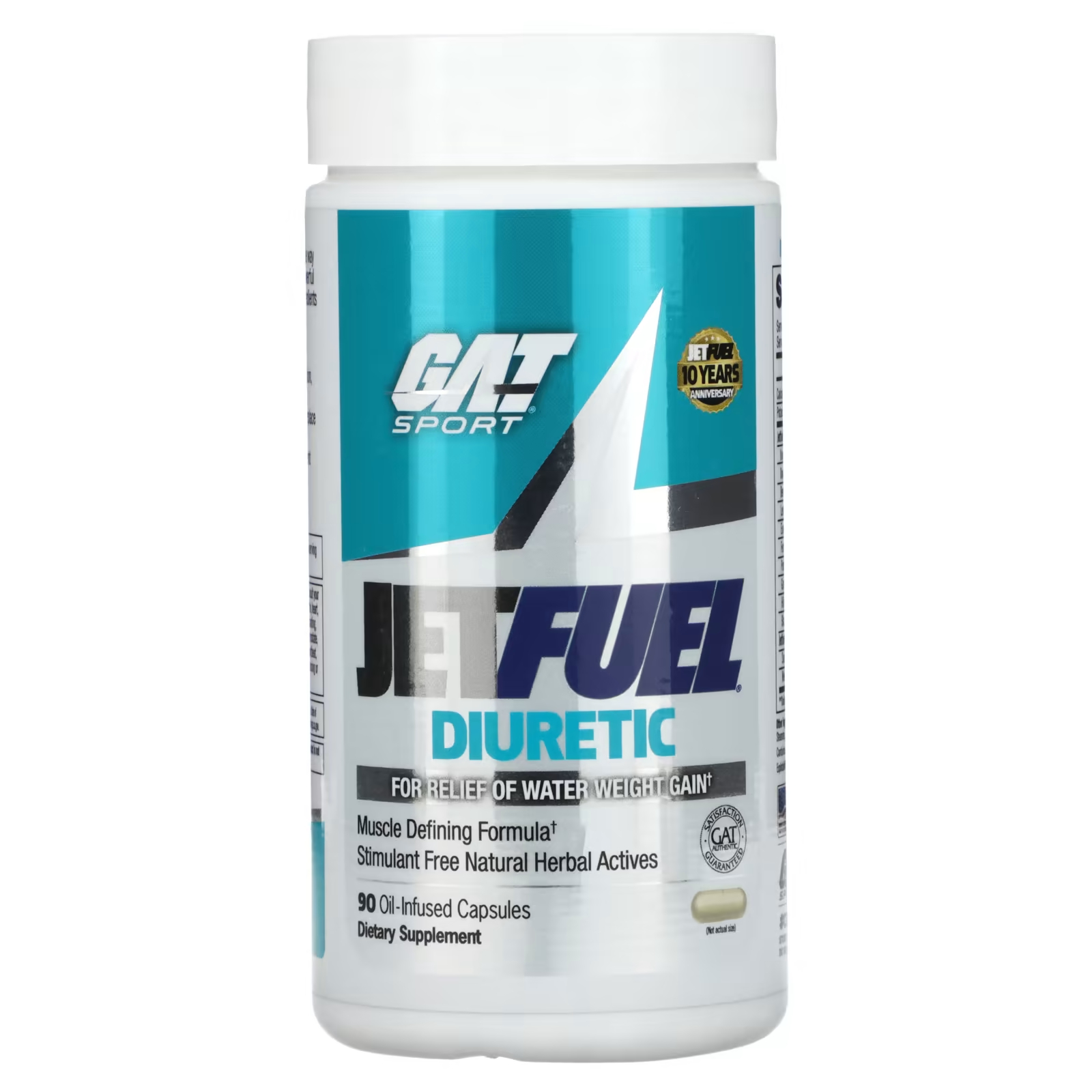 

Пищевая добавка GAT JETFUEL Diuretic, 90 масляных капсул