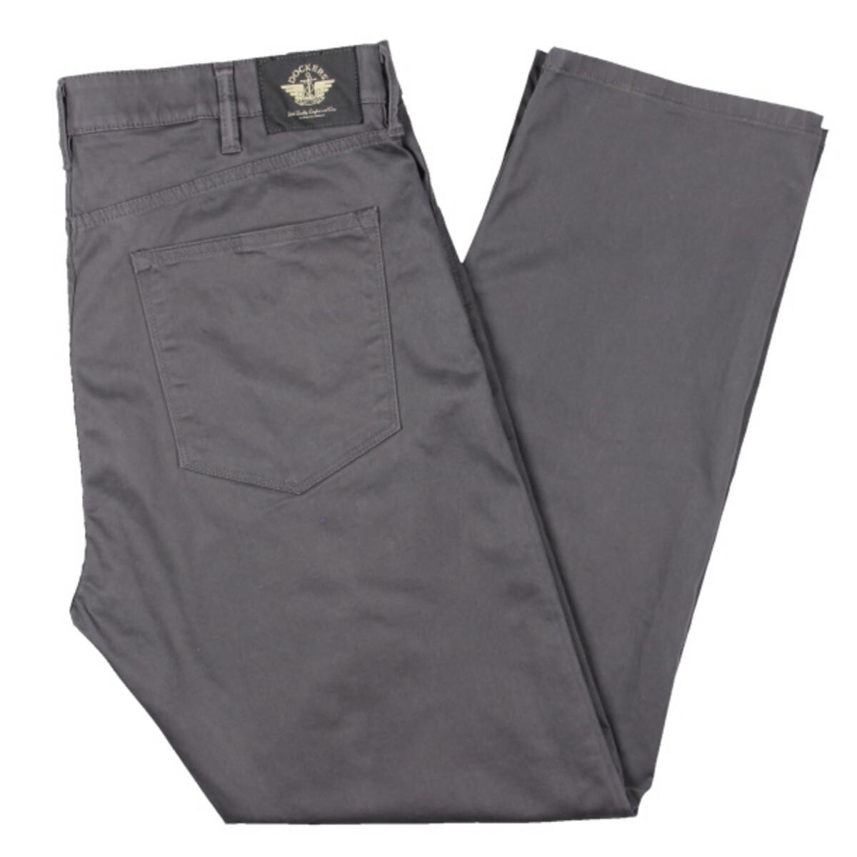 

Мужские брюки прямого кроя со средней посадкой Dockers, цвет Black Pearl