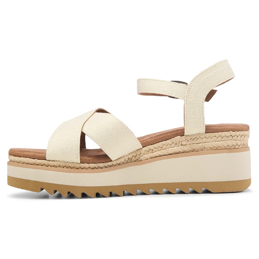 Босоножки на танкетке Noelani от Toms, natural gold — фото 3