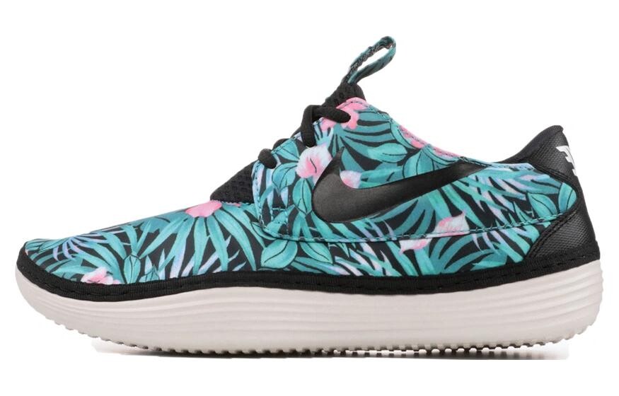 

Кроссовки Nike Solorsoft Moccasin Floral Pack, синий/серый/черный