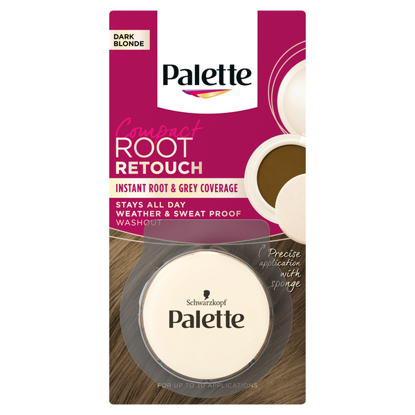 

Пудра-консилер для темных русых корней, 3 г Palette Root retouch, цвет ciemny blond