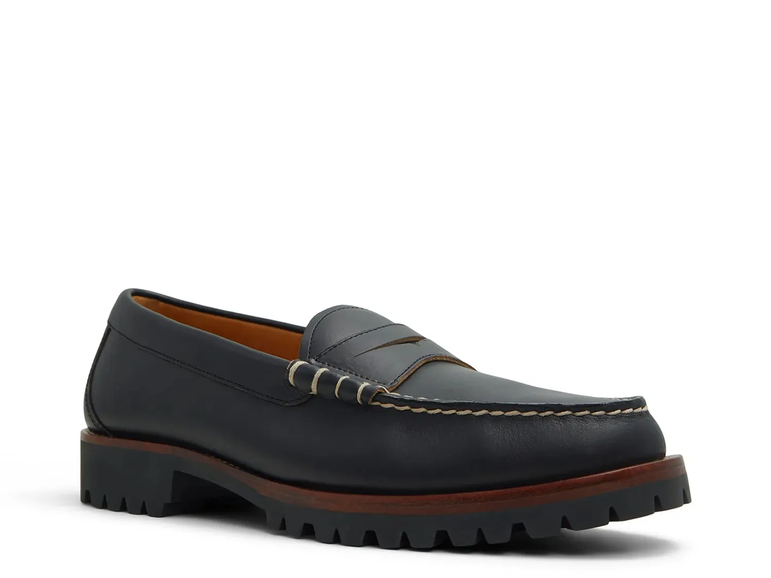 Пенни-лоферы Brooks Brothers Bleecker, черные