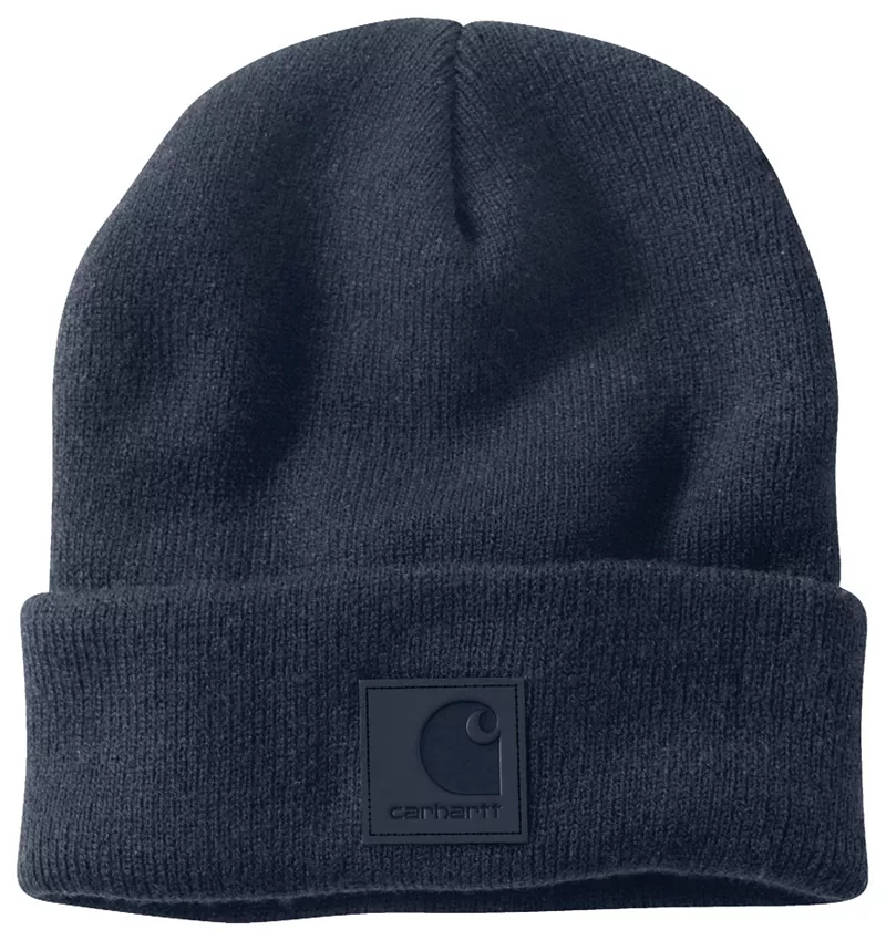 

Вязаная шапка Carhartt, темно-синий
