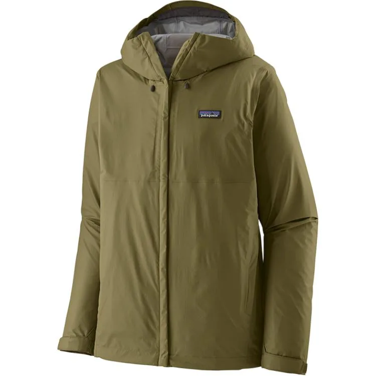 Мужская дождевая куртка Torrentshell 3L Patagonia, Tent Green/TGRN