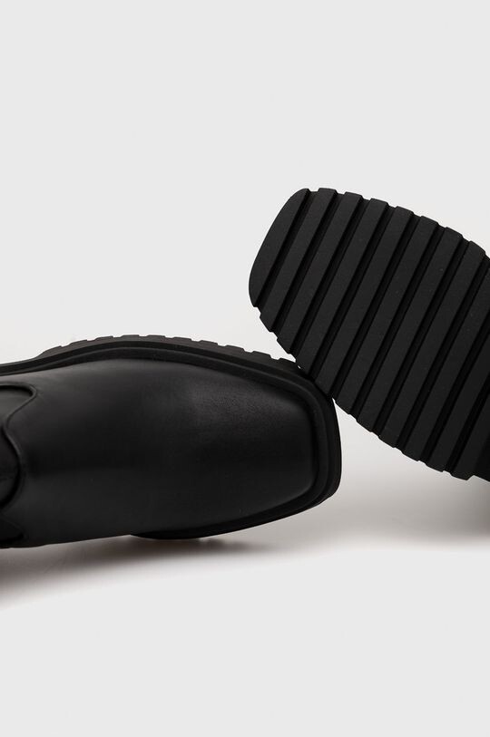 Женские сапоги Steve Madden высокие на платформе, черный — фото 4