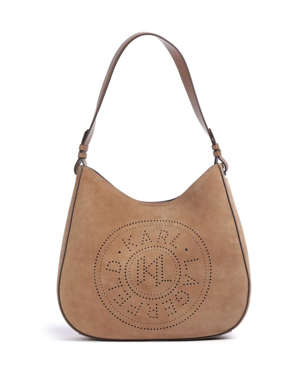 

Сумка-Ведро K/Circle из мягкой яловой кожи Karl Lagerfeld, коричневый