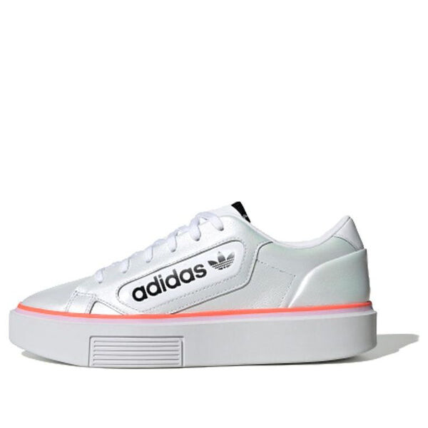 Кроссовки гладкие супер Adidas, белый