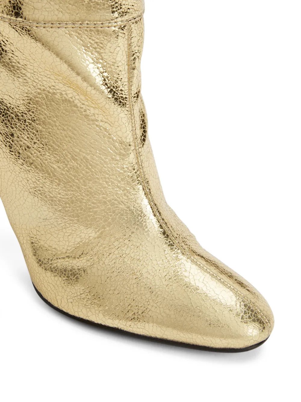 Сапоги Hattie 105 с эффектом металлик Giuseppe Zanotti, золотой — фото 4