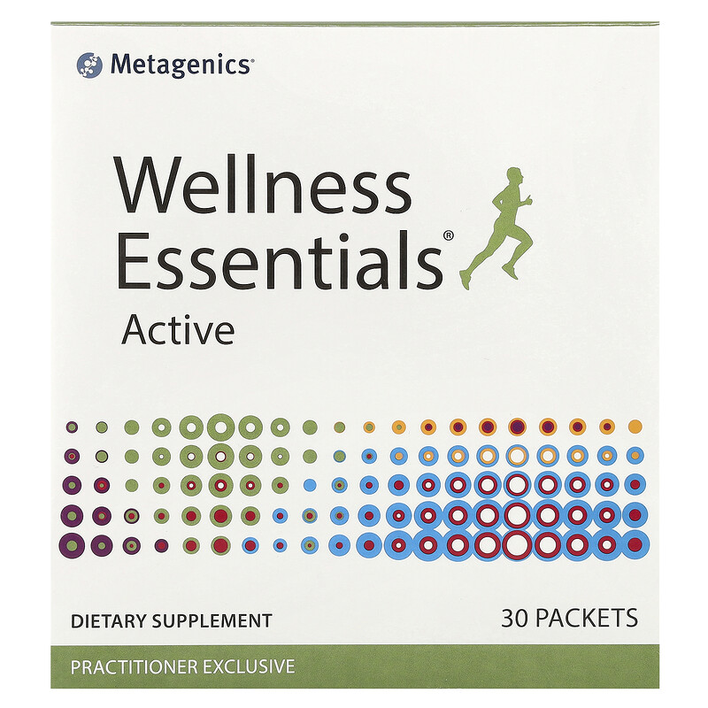 

Metagenics, Wellness Essentials Active, 30 пакетиков