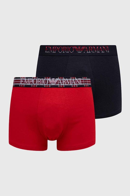 

2 упаковки боксеров Emporio Armani Underwear, мультиколор