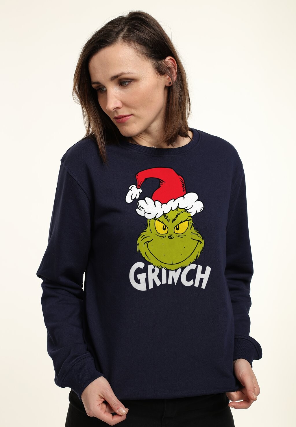 

Толстовка THE GRINCH SANTA HAT Henry Tiger, темно-синий