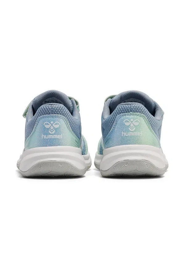 Кроссовки Hummel Multiplay flex vc 2.0 jr trainers, пыльно-голубой — фото 4