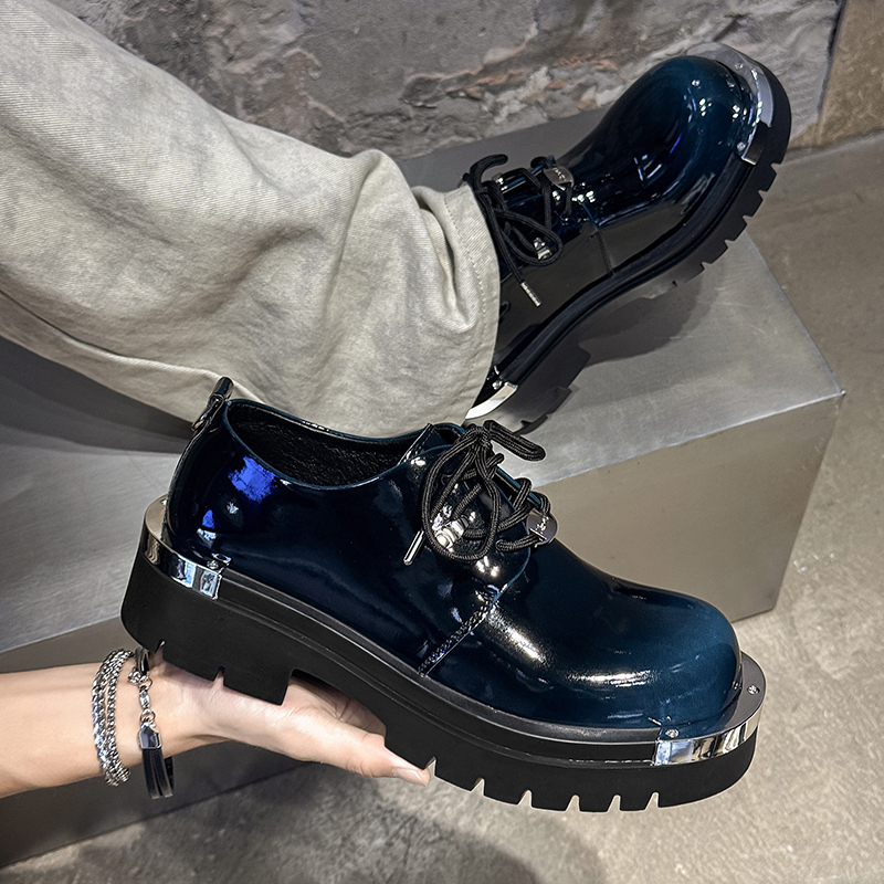 Xiwencha Мужские повседневные кеды Nike Low Top черно-синие, цвет Blue — фото 2