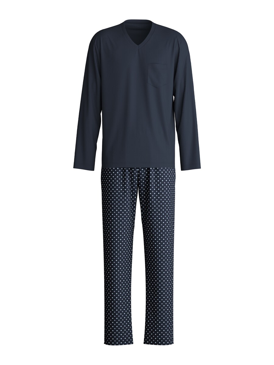 

Длинная пижама CALIDA, синий/сапфировый