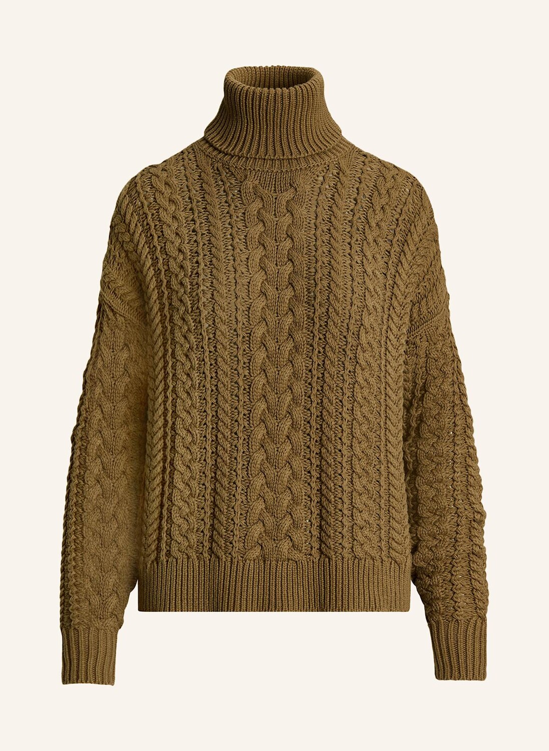 

Свитер с высоким воротником LAUREN RALPH LAUREN, хаки