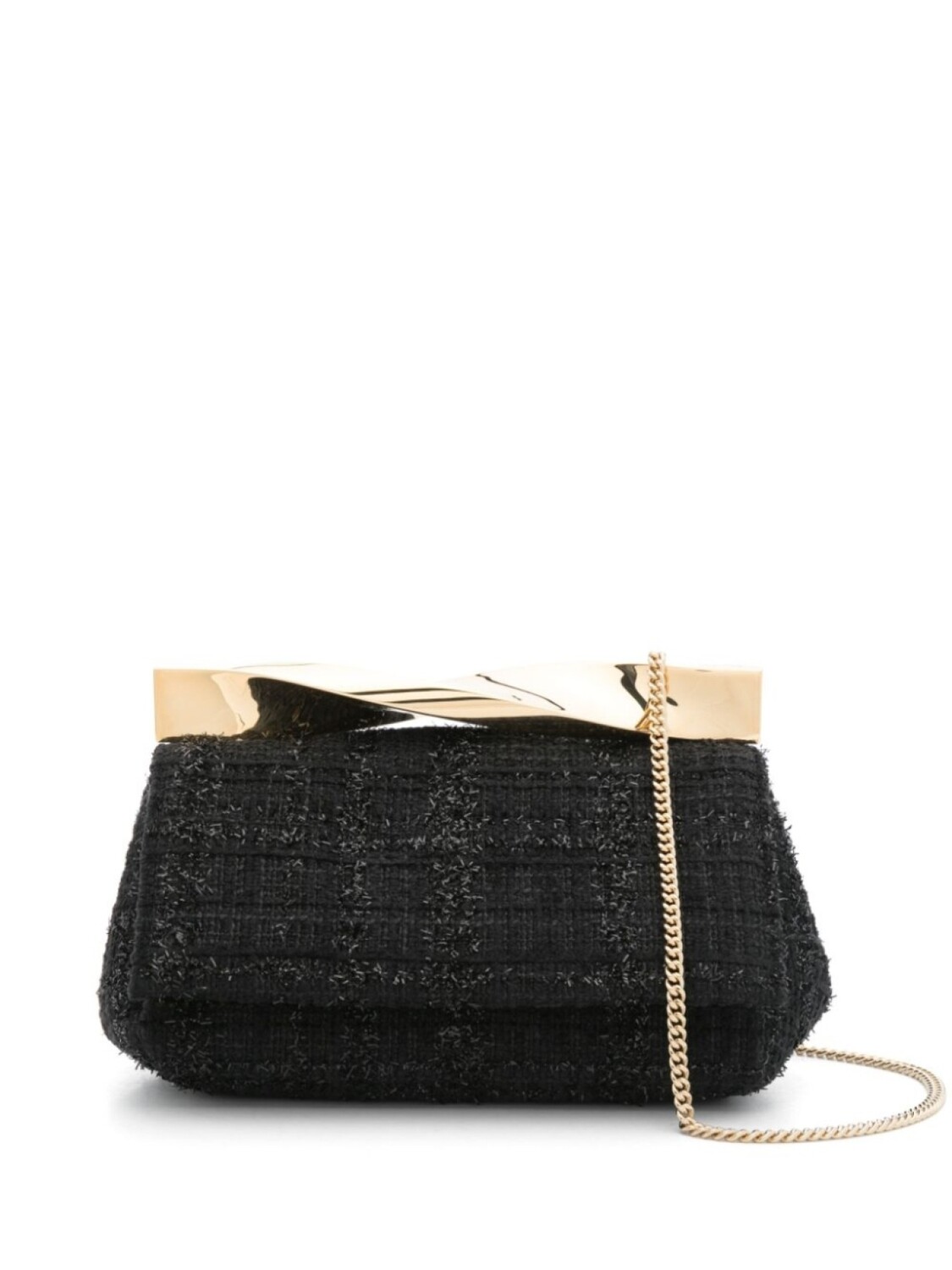 

Мини-клатч Twist Aquazzura, черный