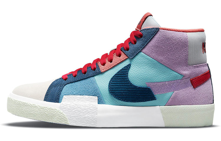 

Кроссовки Nike Blazer Mid Mosaic, мультиколор, Синий, Кроссовки Nike Blazer Mid Mosaic, мультиколор