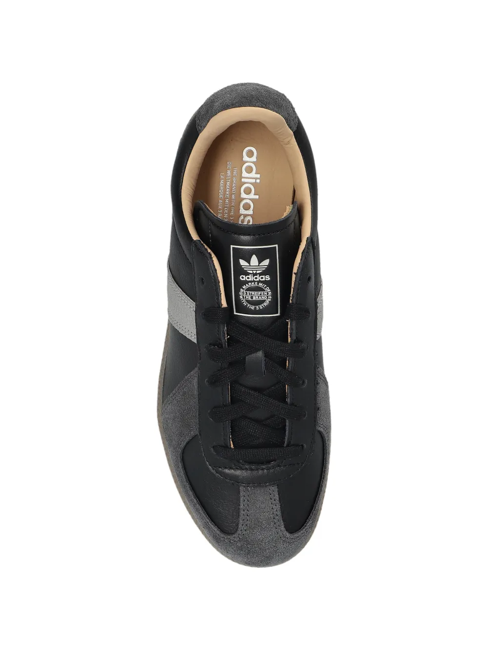 Замшевые кроссовки BW Army Adidas, черный — фото 4