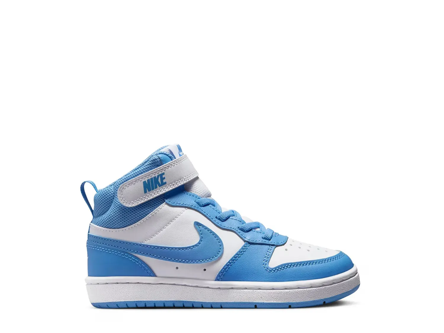 

Кроссовки Court Borough Mid - детские Nike, White/Blue