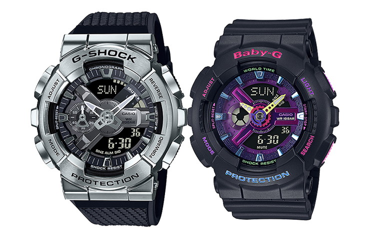 

CASIO Часы унисекс парные Table Series Black Watch