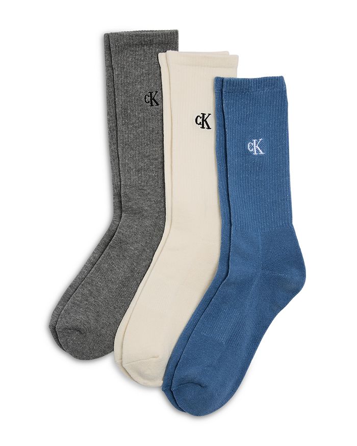 

Носки Cushion Crew, 3 пары Calvin Klein, мультиколор