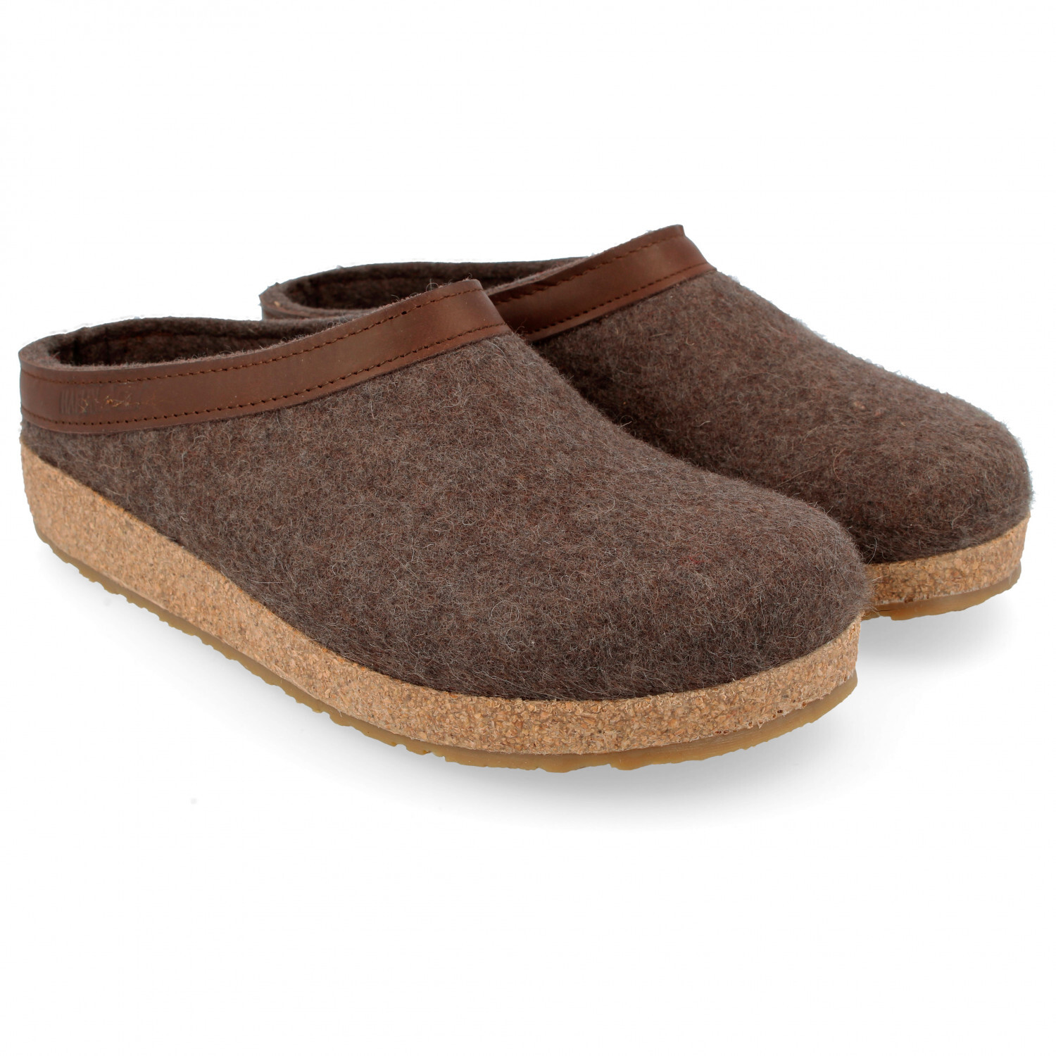 

Домашние тапочки Haflinger Grizzly Torben, цвет Brown Melange