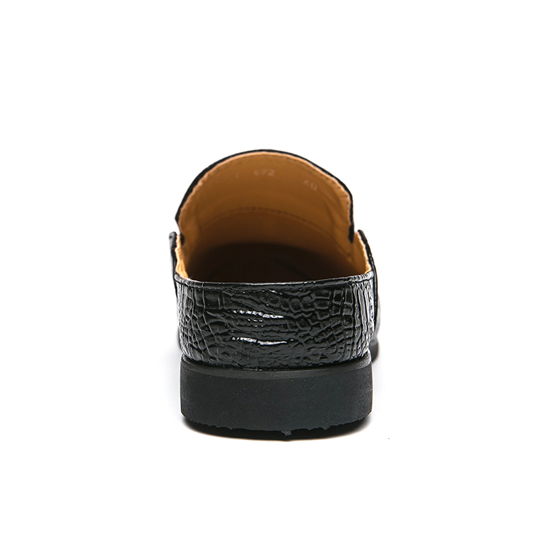 LEXON Мужские противоскользящие закрытые тапочки коричневые, цвет Brown — фото 3