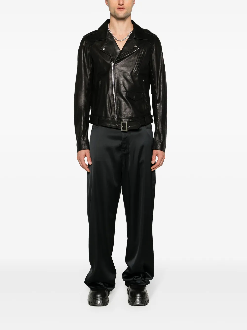 Куртка Lukes Stooges Rick Owens, черный — фото 2