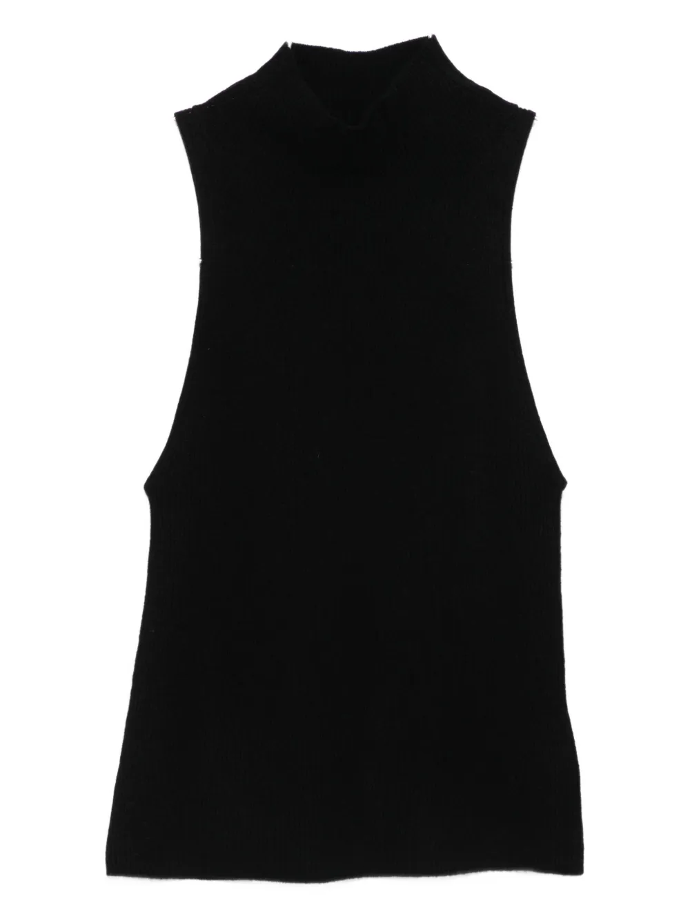 

Топ без рукавов с высоким воротом St. Agni, черный