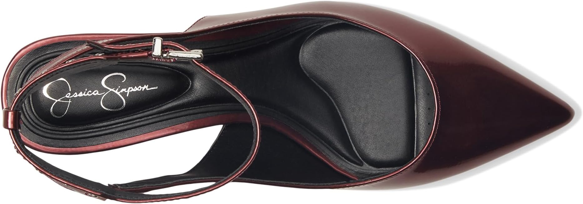 Туфли Jessica Simpson Vellana Kitten Heel Pump, цвет Oxblood — фото 2
