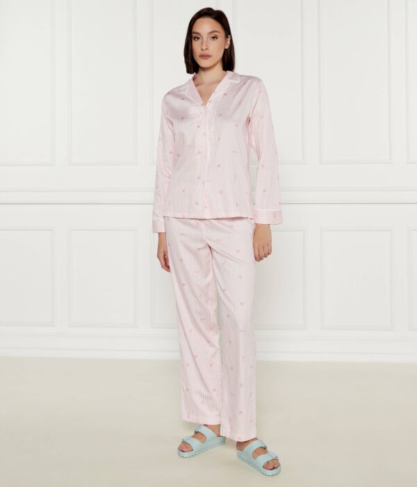 

Пижама Regular fit Lauren Ralph Lauren, розовый