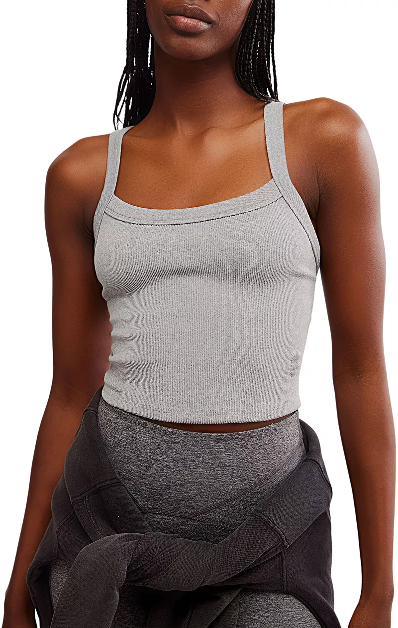 

Женская прозрачная майка FP Movement, цвет Heather Grey