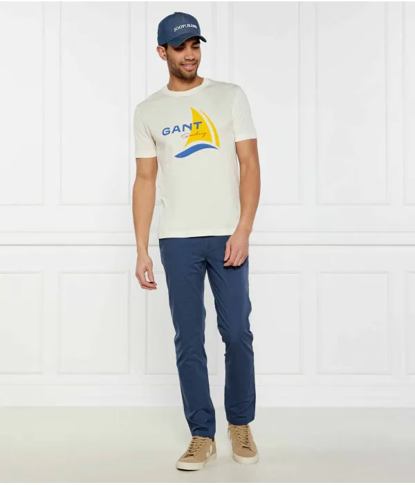 Брюки чинос Denton Regular fit Tommy Hilfiger, синий — фото 2
