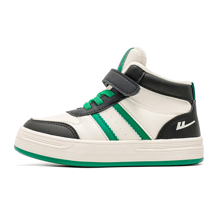 

Детские хлопковые кроссовки Height Increasing Slip Resistant Abrasion Resistant WARRIOR, бежевый черный зеленый