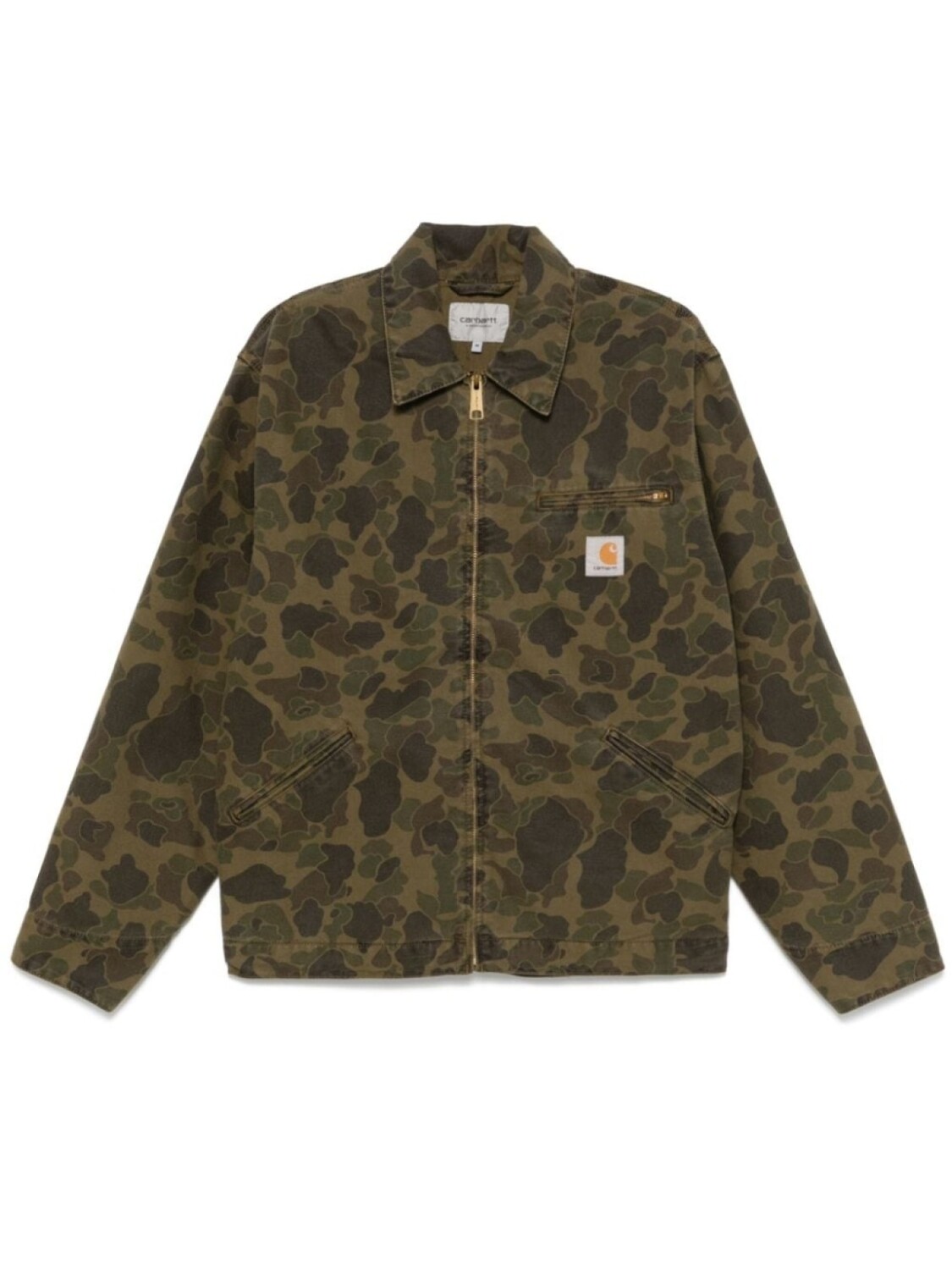 

Carhartt WIP куртка Duck Detroit, зеленый