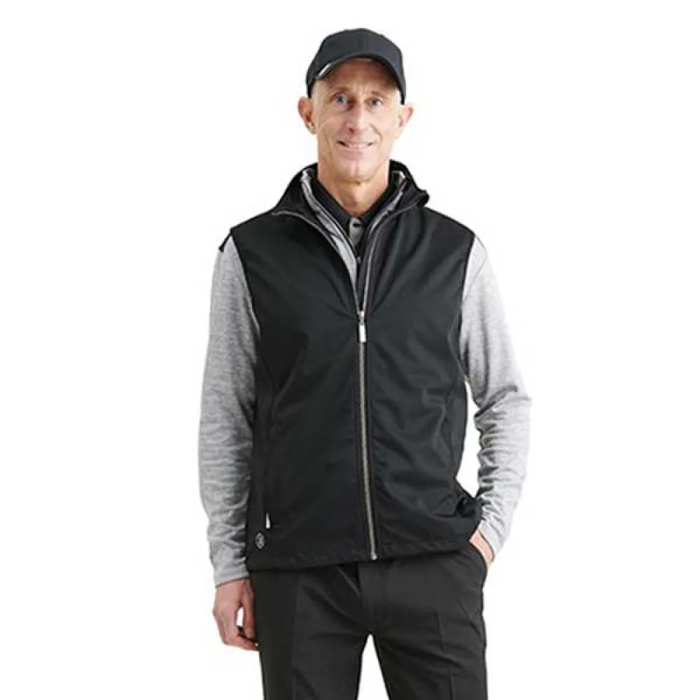 

Жилет Abacus Golf Lytham Soft Shell, черный