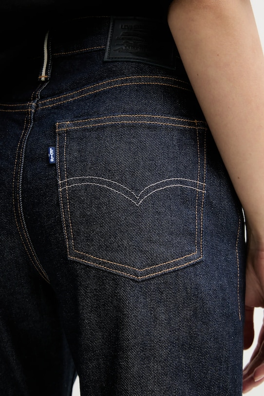 Джинсы завышенной посадки boyfriend Levi'S, темно-синий — фото 4