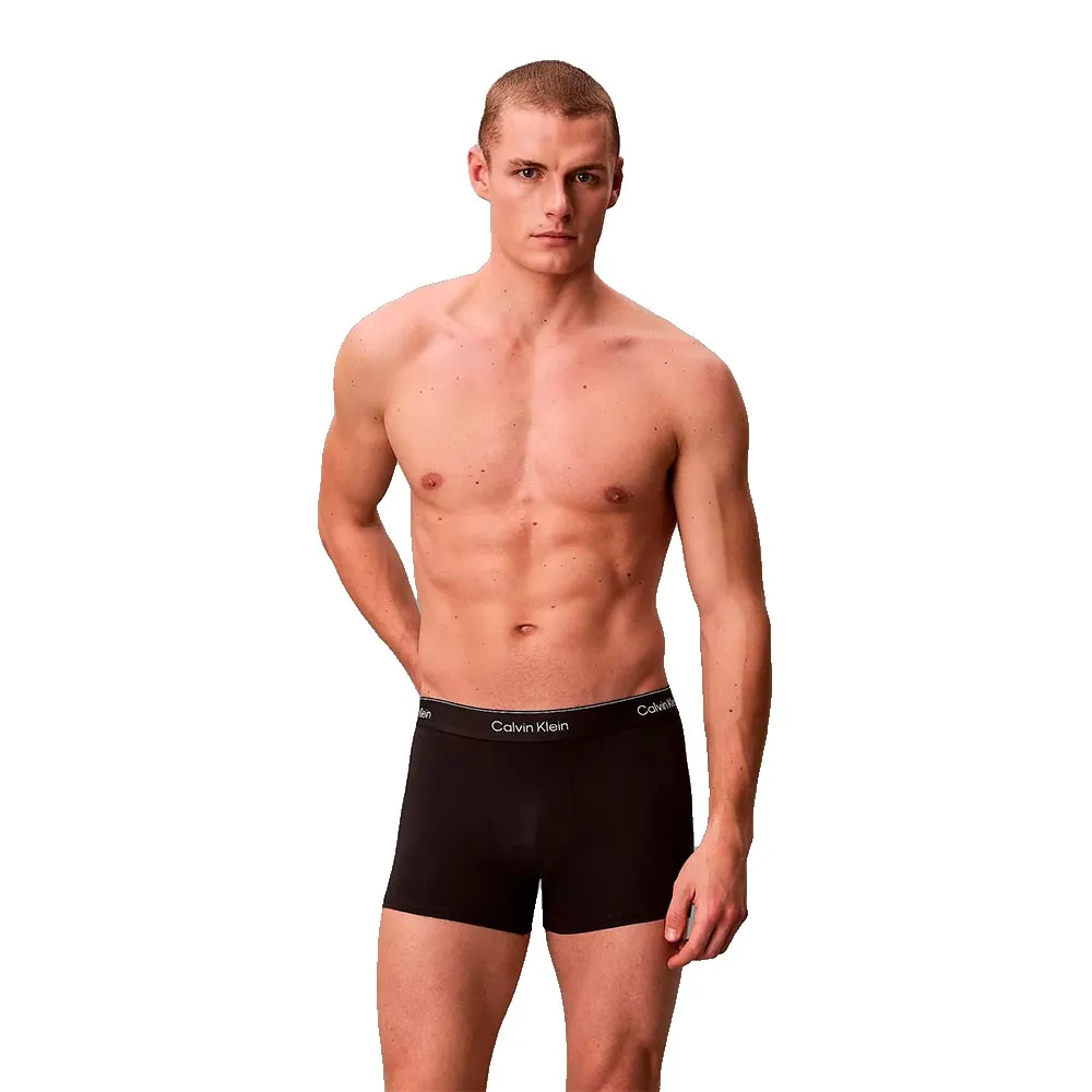 Трусы-боксеры Calvin Klein LV00NB4393, 5 штук, черный — фото 2
