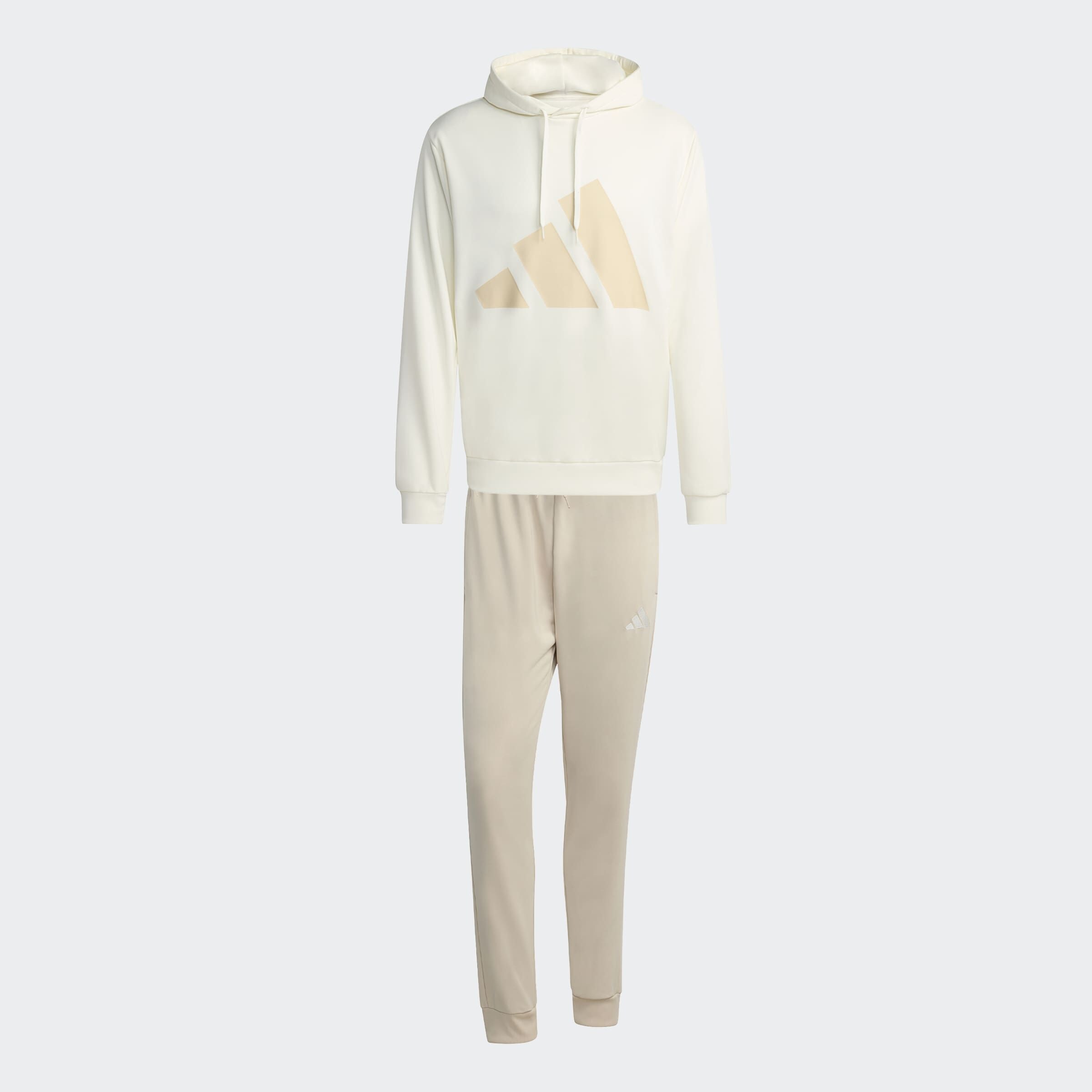 Adidas Sportswear Спортивный костюм в цвете беж, белый — фото 2