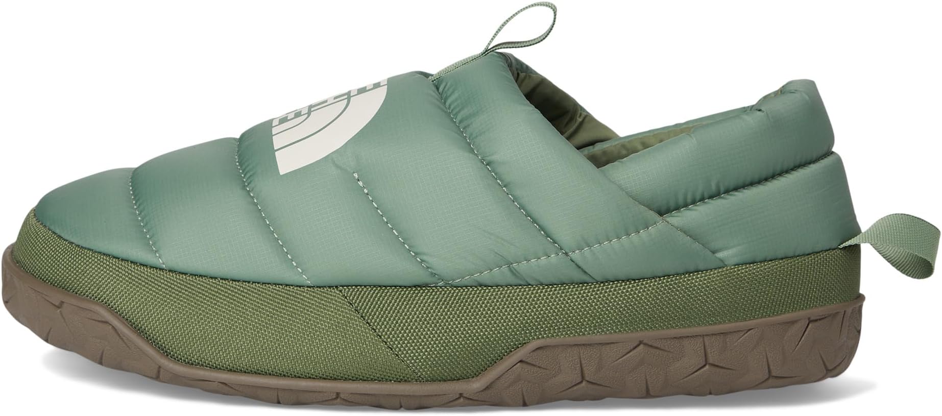 Тапочки The North Face Women's Nuptse Mule, Slate Moss/Bark Mist — фото 4