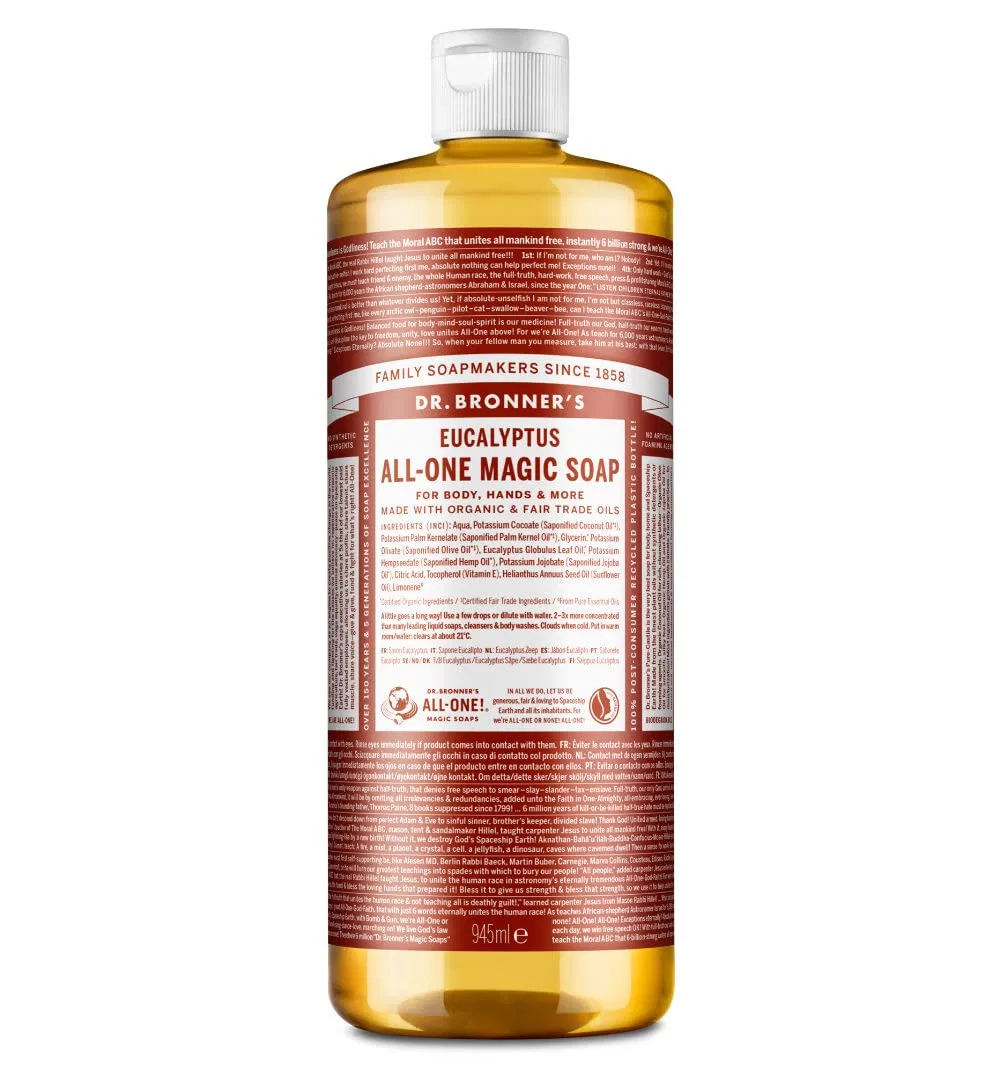 Жидкое мыло Dr. Bronner's Pure Castile Eucalyptus 945 мл Dr. Bronner'S