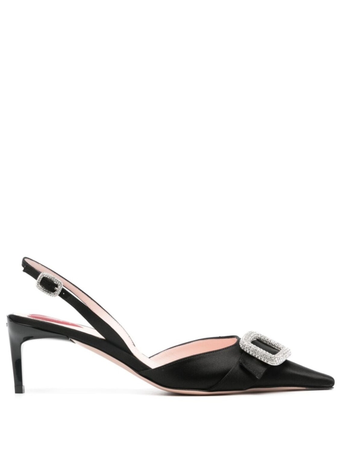 

Атласные туфли Viv'Canard 55 Roger Vivier, черный