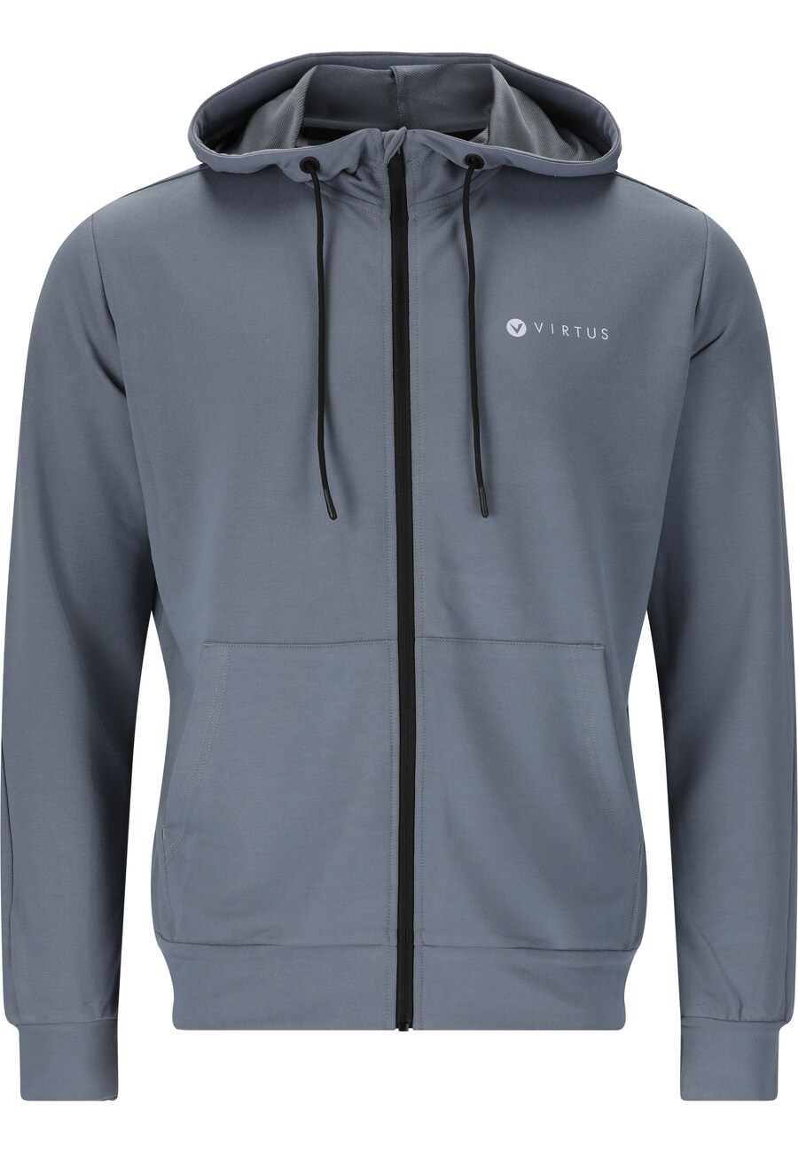 

Спортивная толстовка с капюшоном на молнии Virtus Brent, Dark grey
