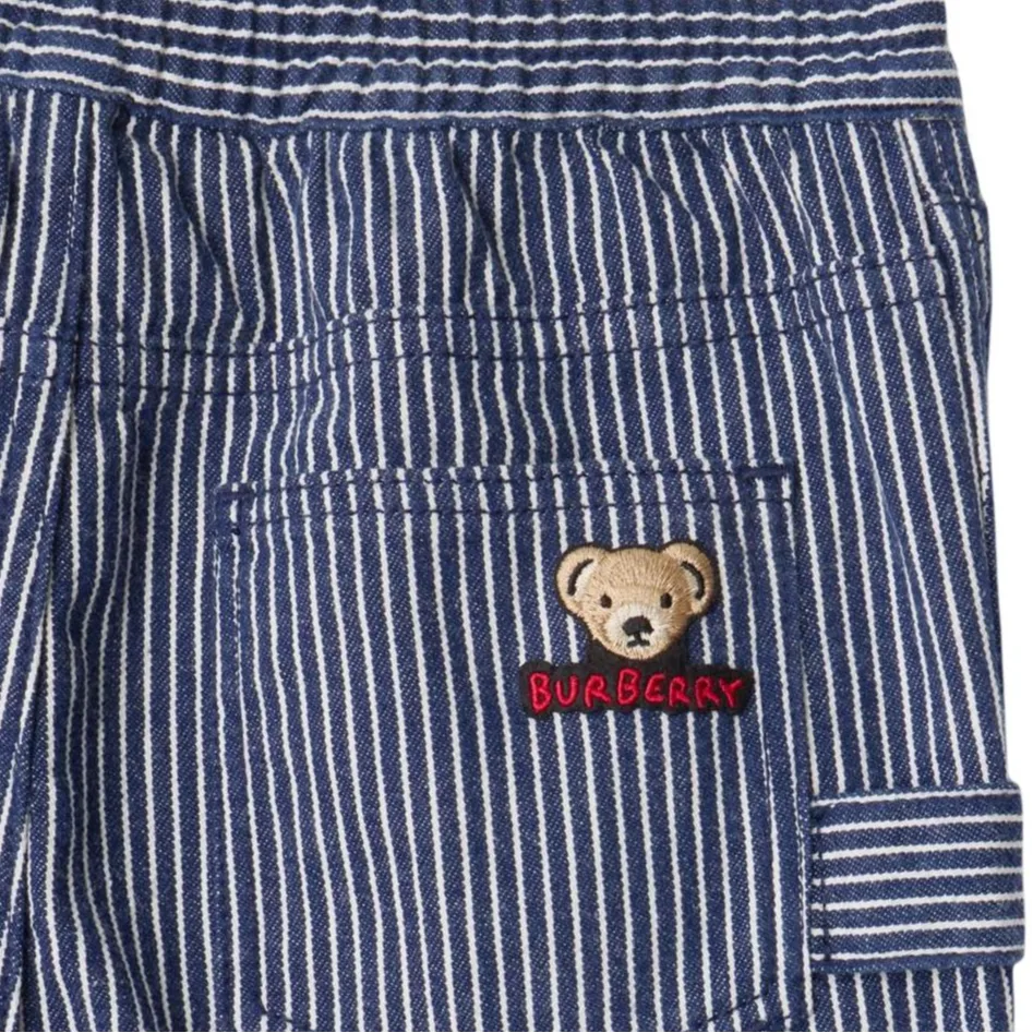 Burberry Шорты SS25 Kids' Blue — фото 4