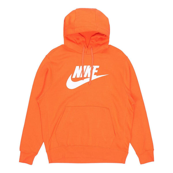 

Толстовка Nike Sportswear Club Fleece Sports Printing Pullover Orange, оранжевый