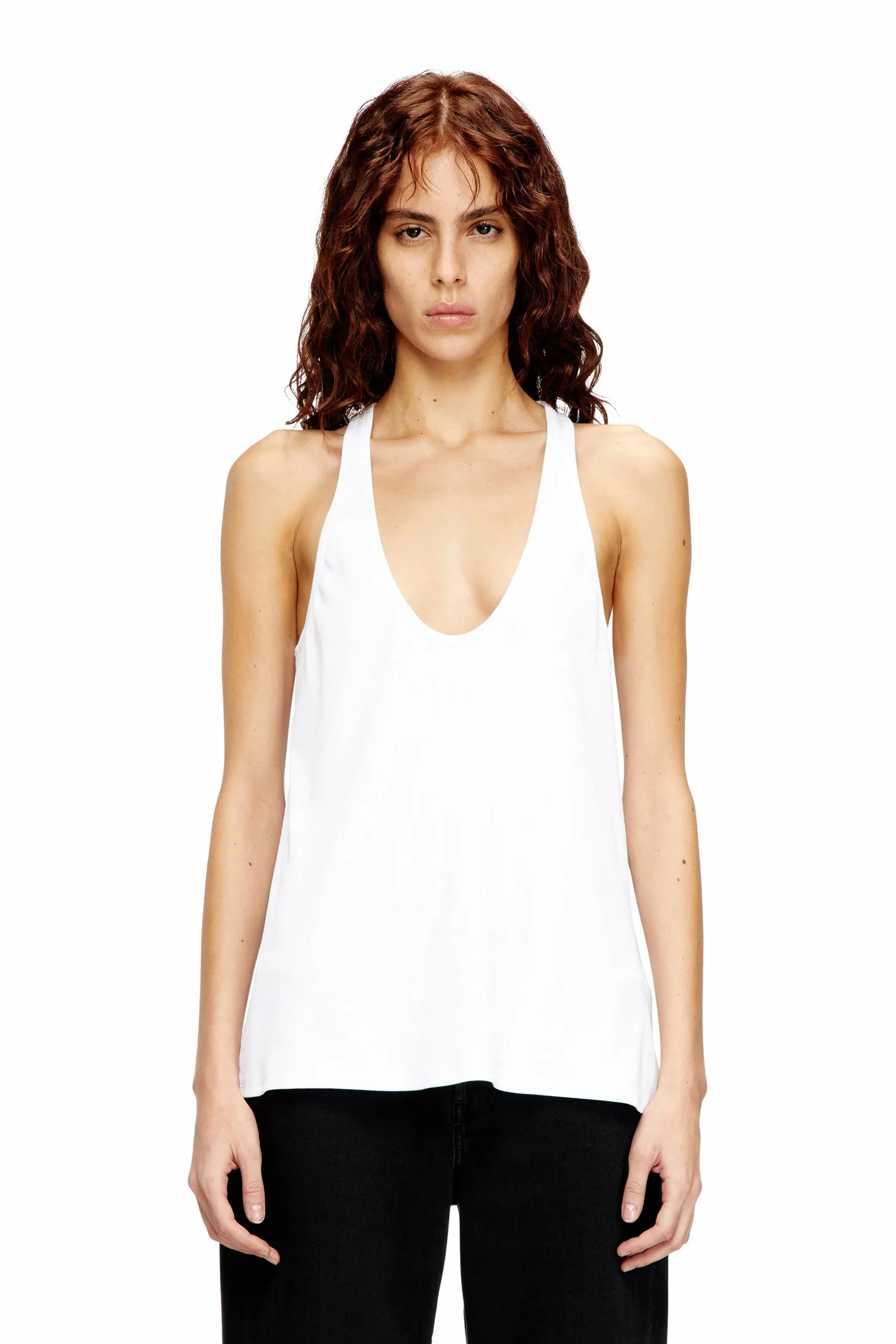 Женская майка T-IPSYA-LKDS Diesel, white