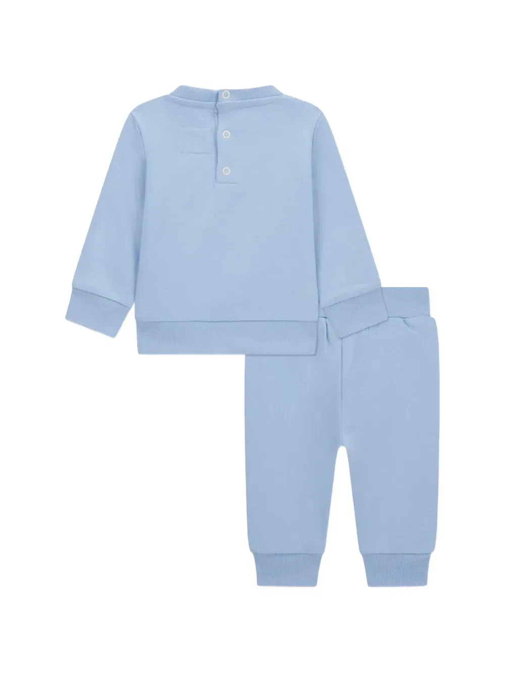 Детский спортивный костюм с аппликацией в виде бабочек Guess Kids, синий — фото 2