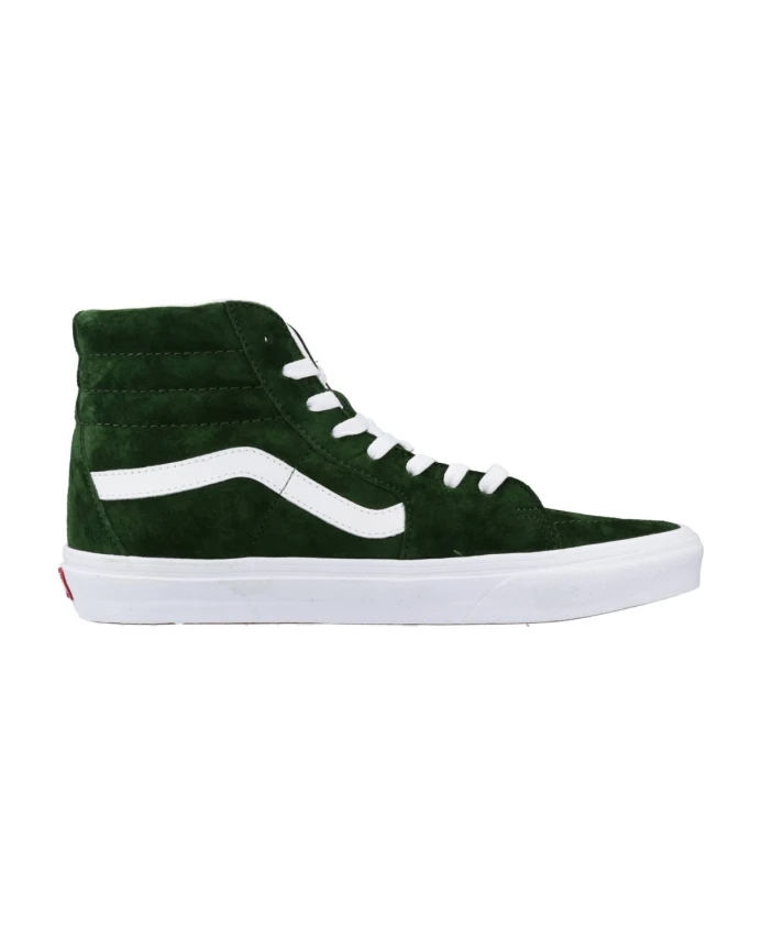 Кроссовки Sk8-Hi из свиной замши Vans, зеленый — фото 4