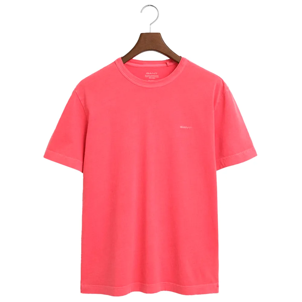 

Футболка с коротким рукавом Gant Sunfaded, розовый
